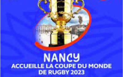 Visite du train de la coupe du monde de rugby 2023